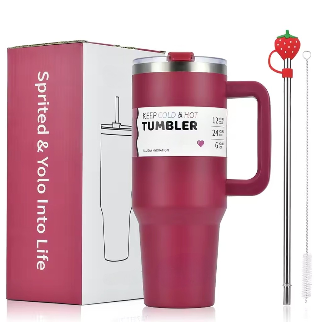 Double Vacuum Large Capacity Thermal Tumbler