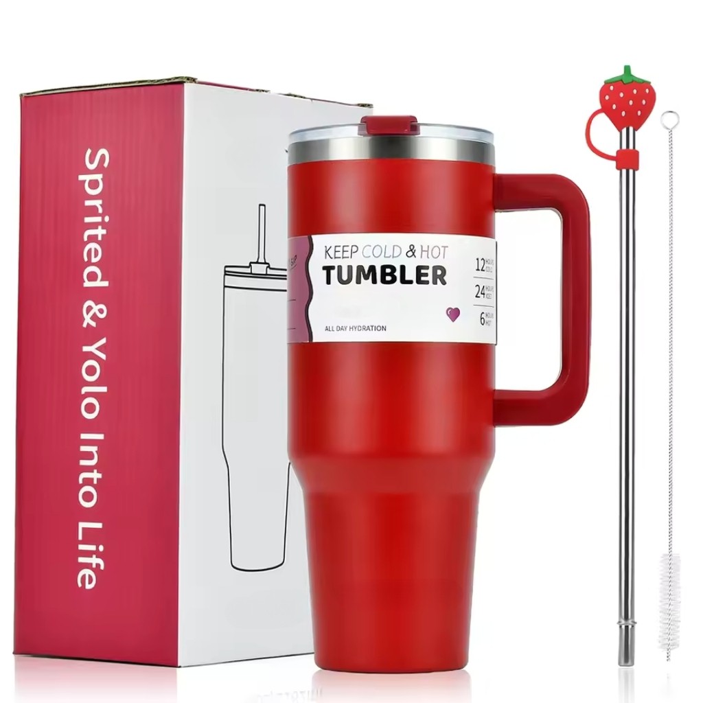 Double Vacuum Large Capacity Thermal Tumbler