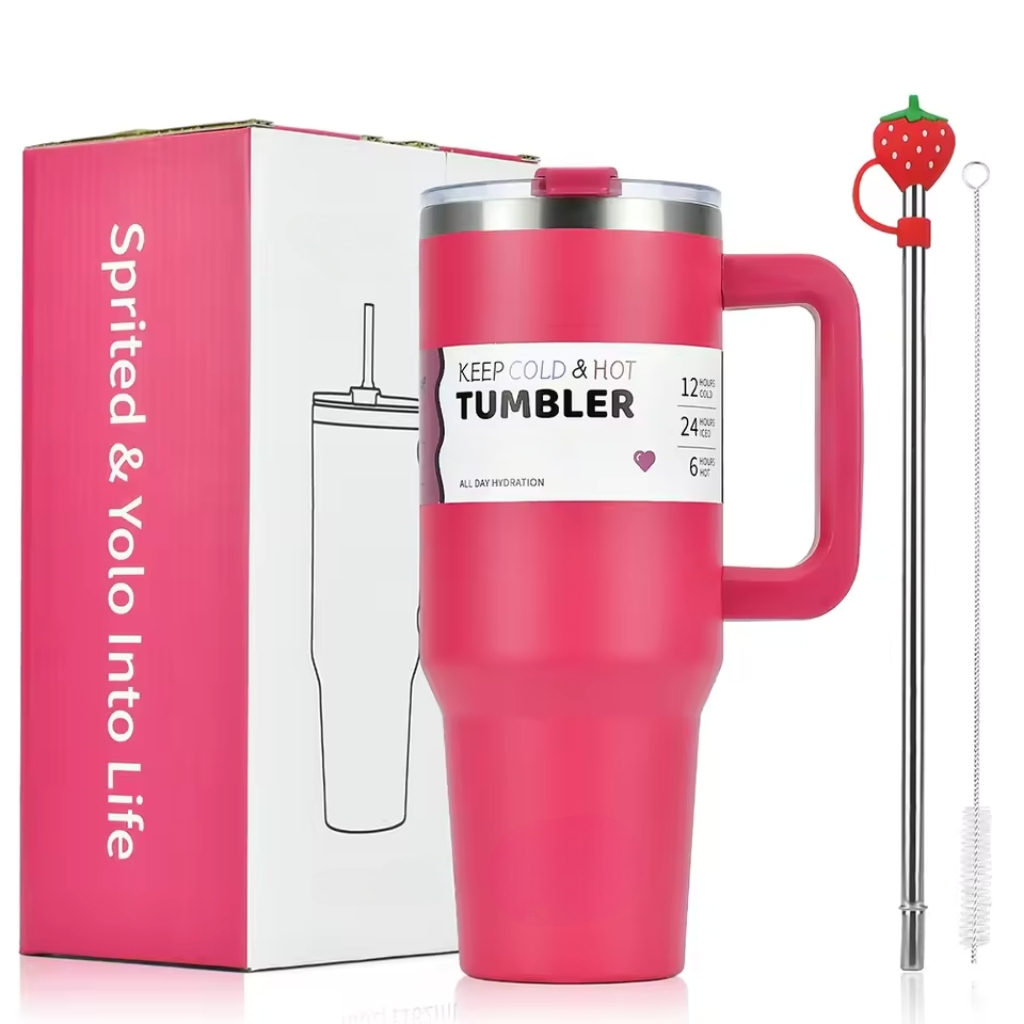 Double Vacuum Large Capacity Thermal Tumbler