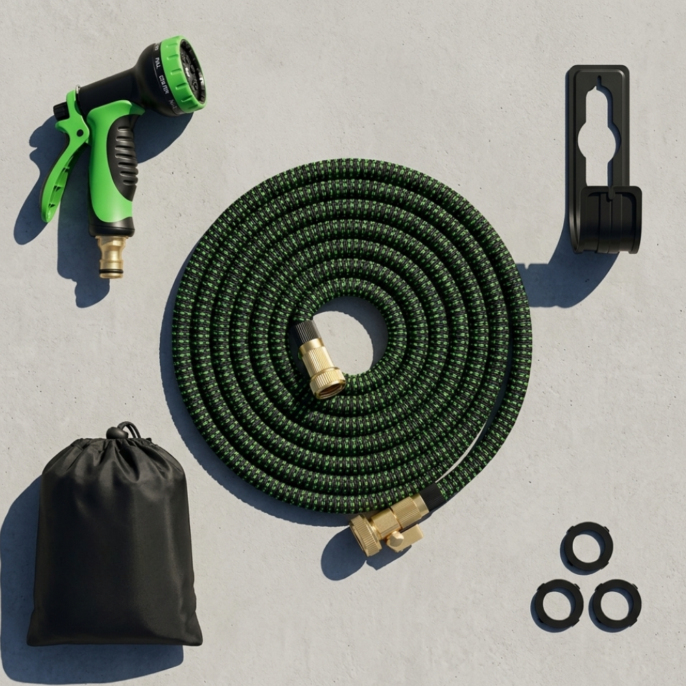tretchable Garden Hose With Spray Nozzle