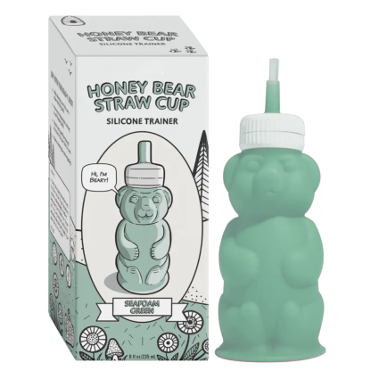 8Oz Honey Bear Straw Cup