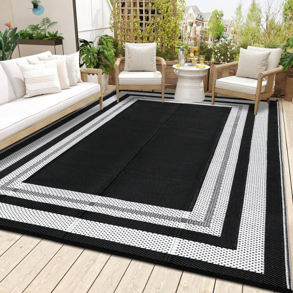 Studyset Waterproof Outdoor Rug 5x8 Ft,Outdoor