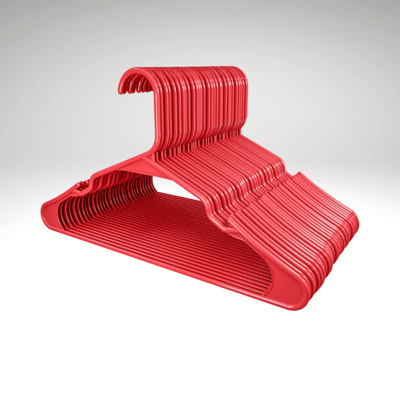 Space Saving Plastic Clothes HangerSpace Saving Plastic Clothes Hanger - Image 9