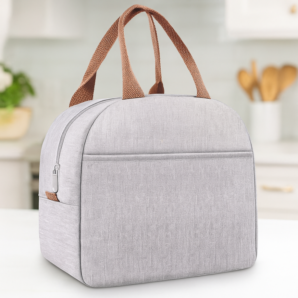 Insulated High Capacity Lunch Box Bag For Women And MenInsulated High Capacity Lunch Box Bag For Women And Men - Image 3