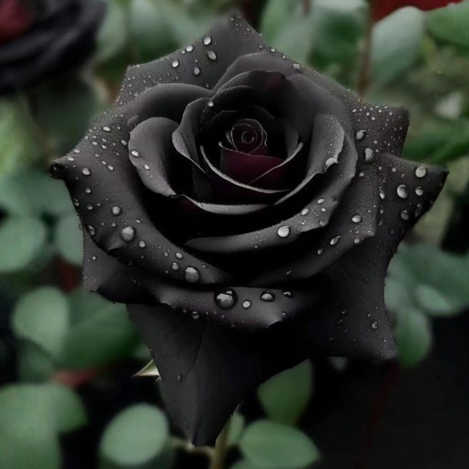 Exotic Black Rose Flower Seeds For Garden LandscapingExotic Black Rose Flower Seeds For Garden Landscaping - Image 4