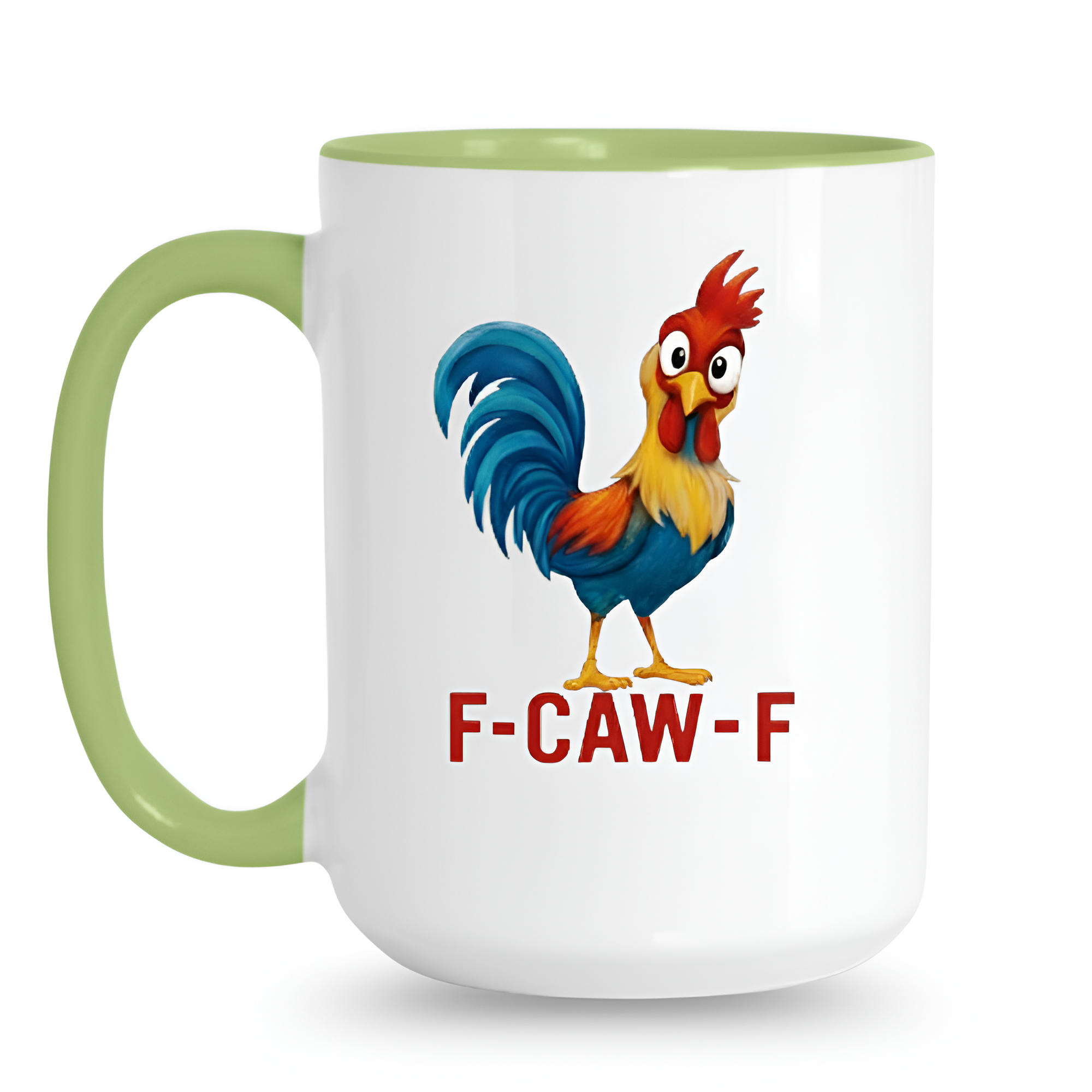 Rooster Design Ceramic Coffee Mug