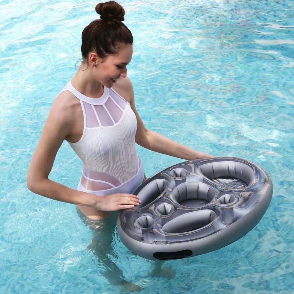 Inflatable Floating Drink Holder