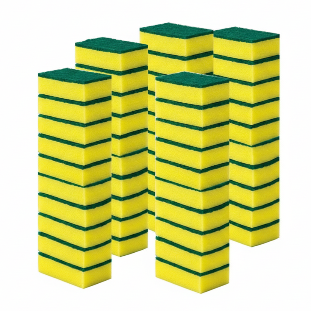 Dishwashing Sponge for Grease Stain Cleaning