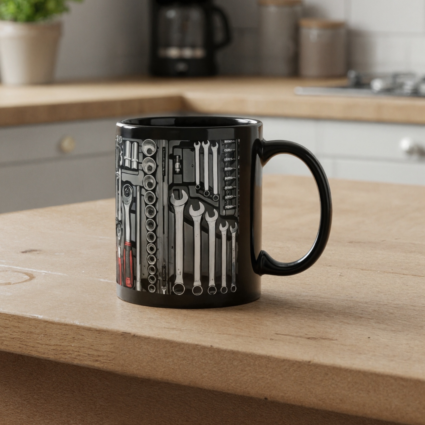 11 Oz Ceramic Toolbox Printed Coffee Mug