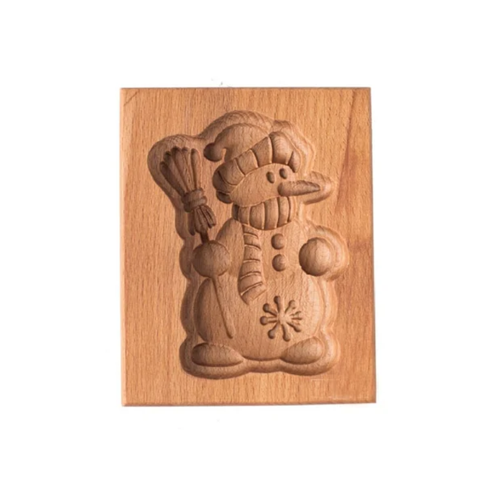 Wood Patterned Cookie Cutter - Embossing Mold For Cookies