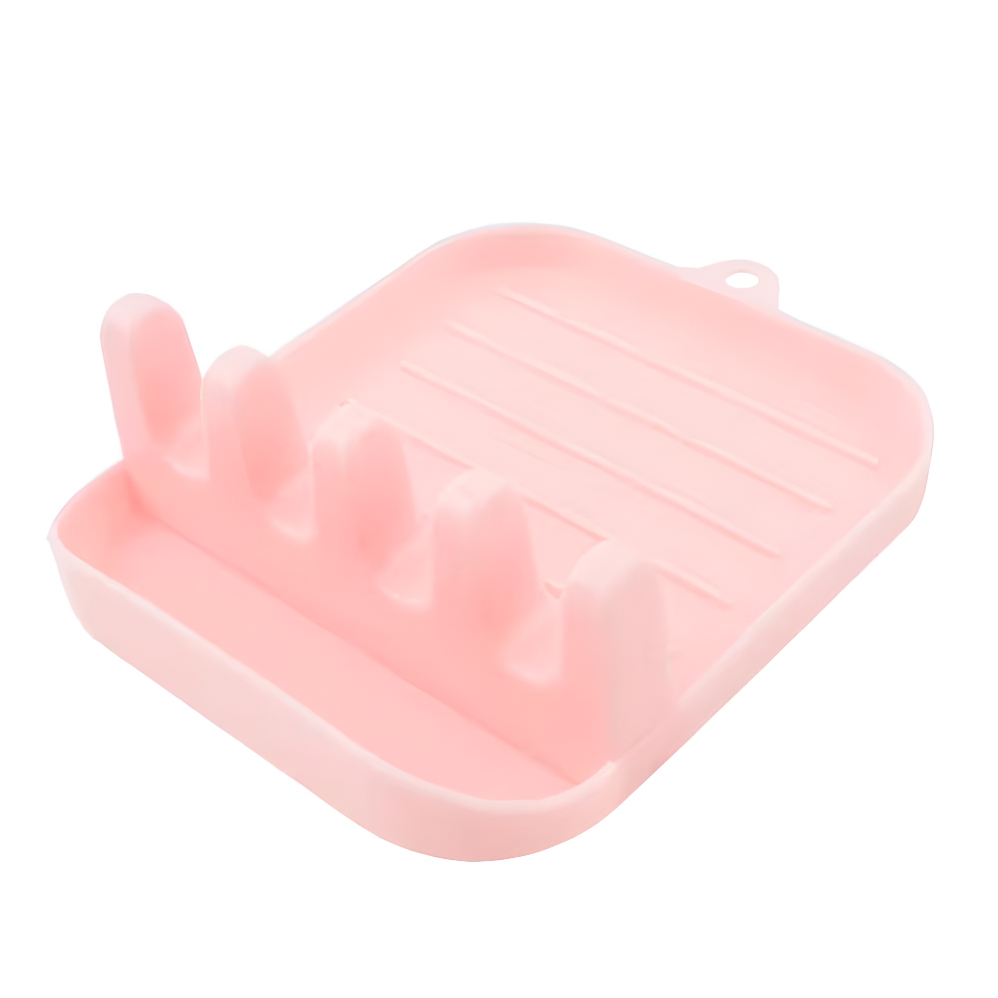 Multi Purpose Spoon Rest Utensil Holder Kitchen Spatula Rack Tray