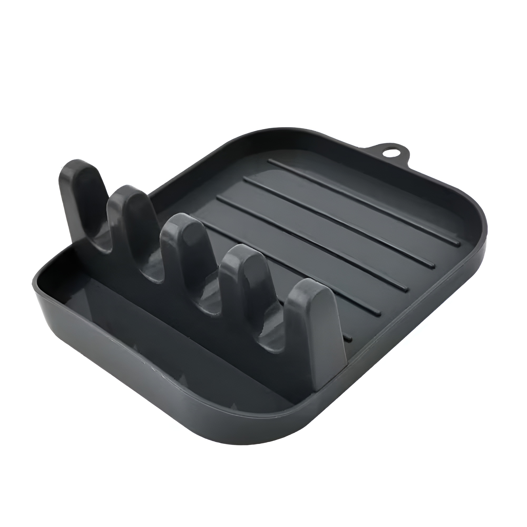Multi Purpose Spoon Rest Utensil Holder Kitchen Spatula Rack Tray
