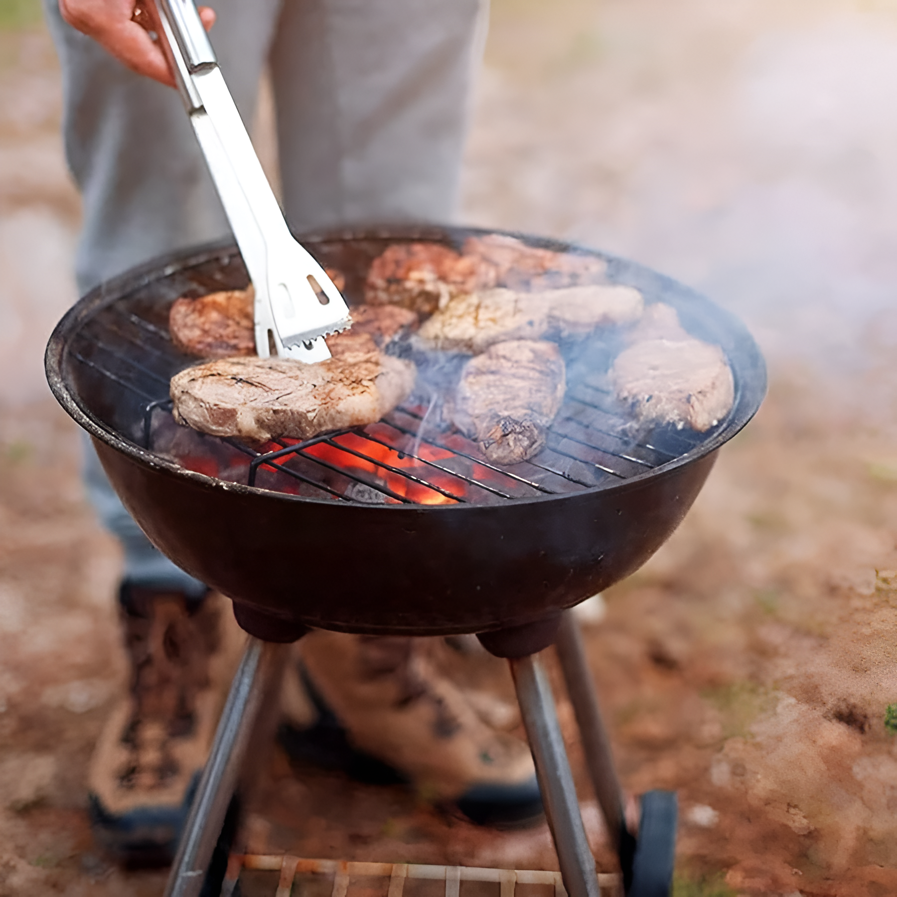 BBQ Utensil Set Stainless Steel Professional Barbecue Accessories Grill Tool With Bag Easy To Carry