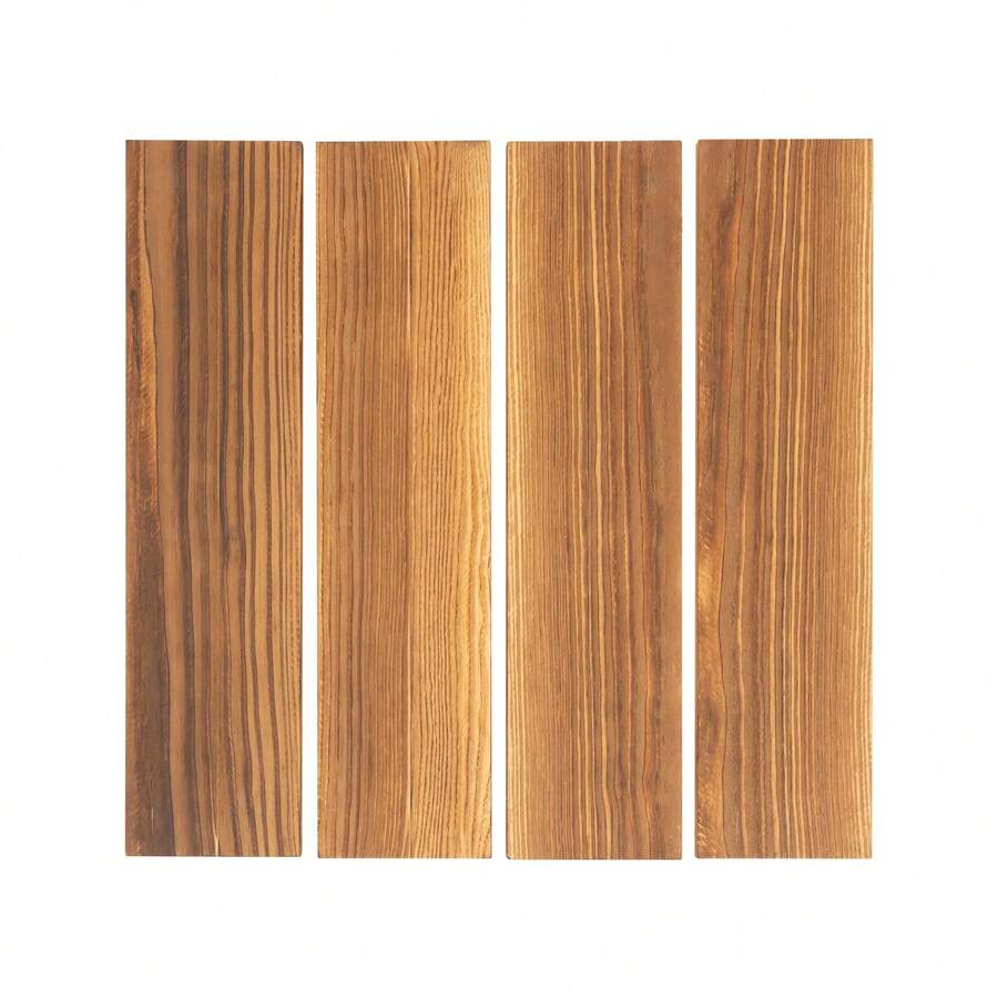 Wood Flooring Interlocking Deck Tiles For Patio Decor 12"X12" 36 Pack Garden Floor Boards Set, Indoor & Outdoor Decor - Balcony Garden Floor Tiles