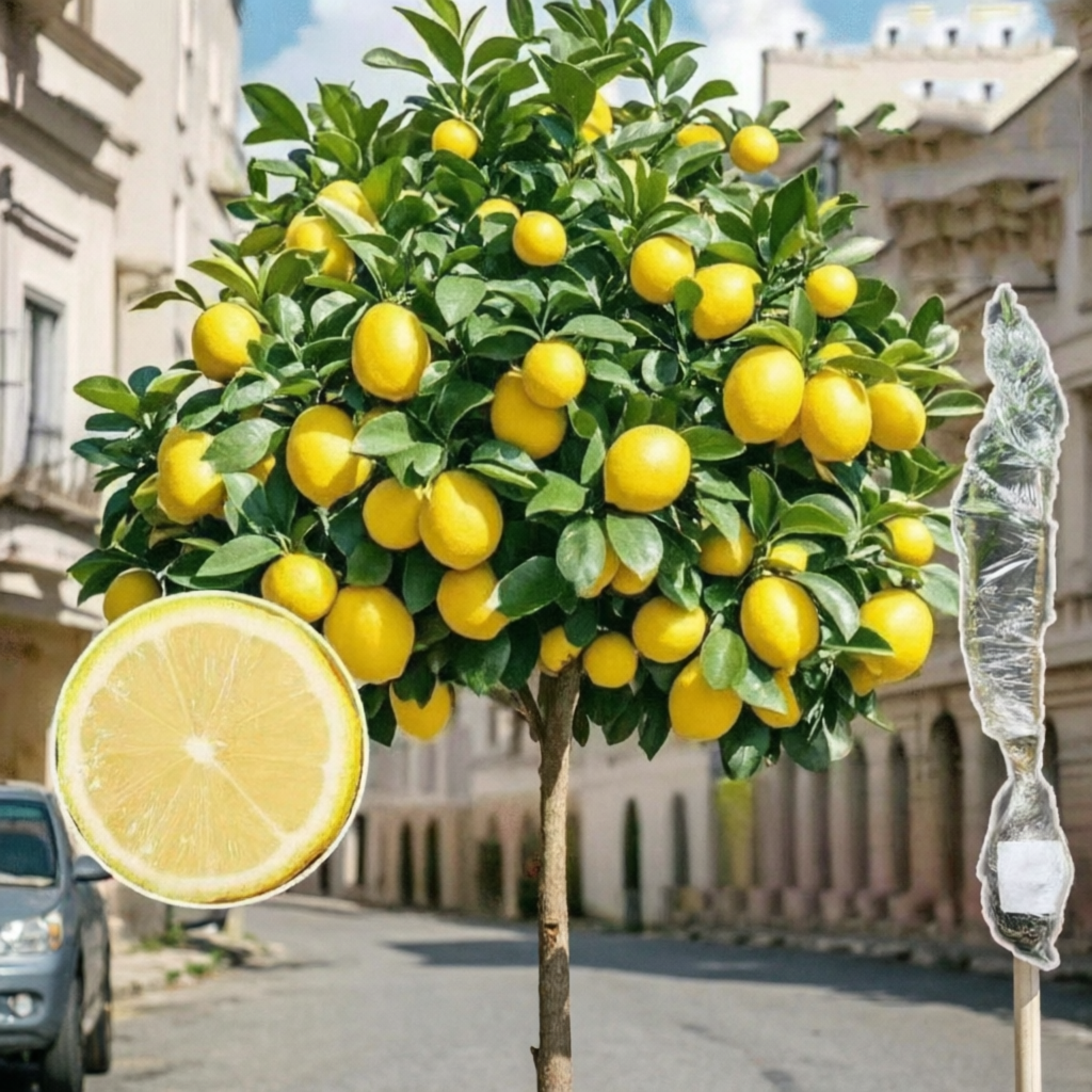 Lemon Fruit Tree Seedlings For Patio Garden And Container Planting