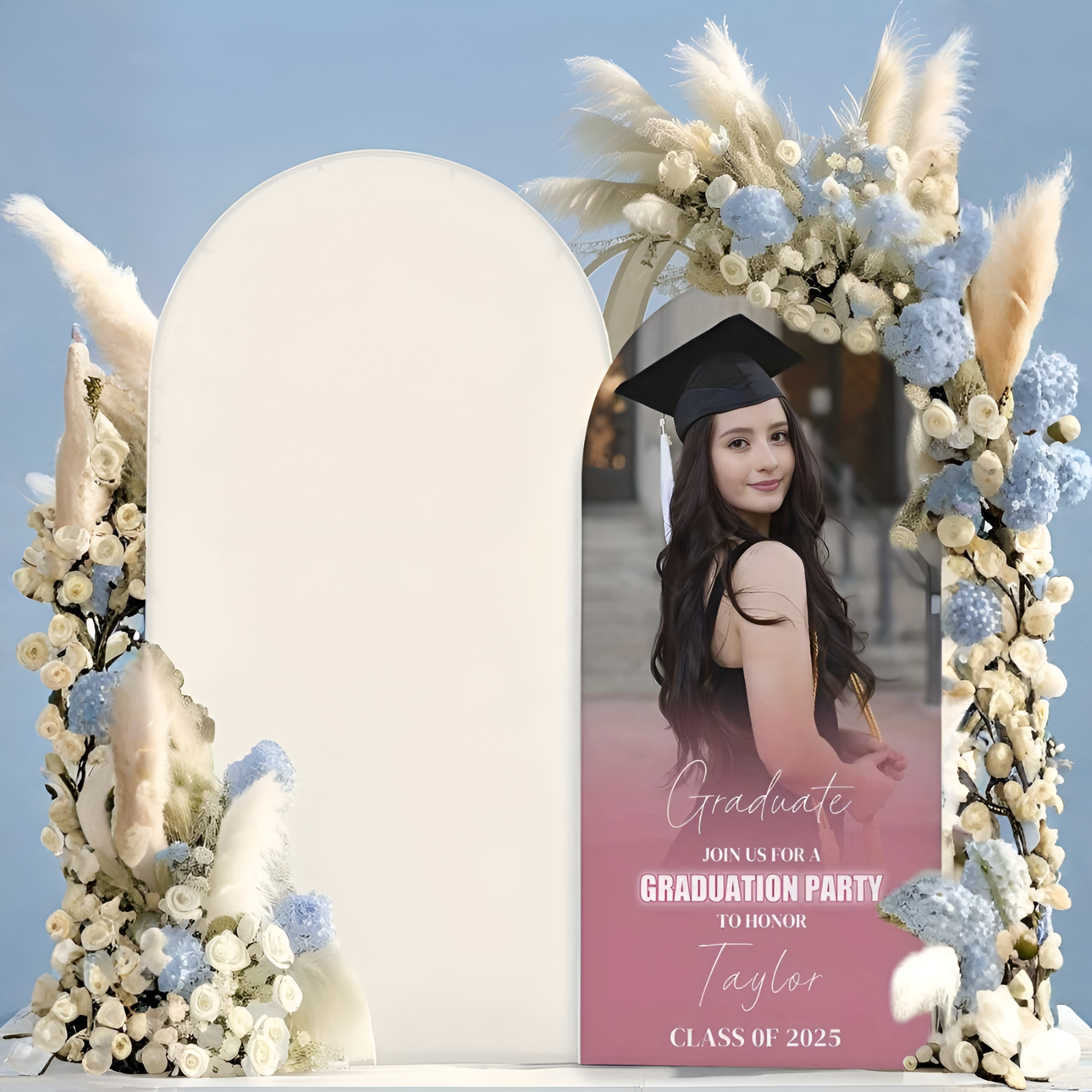 Customized Elastic Arch Cover - Graduation Arch