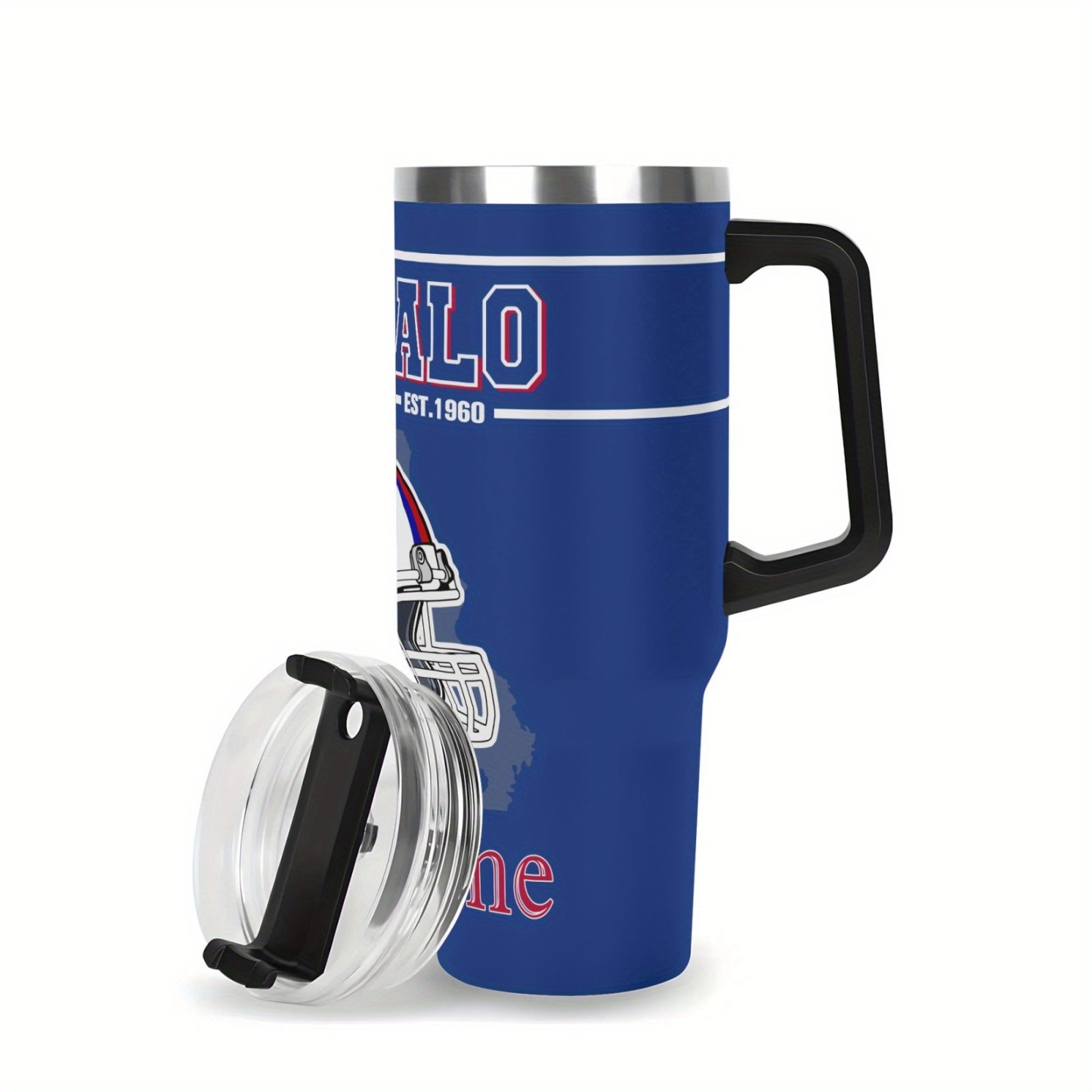 Football 40oz Stainless Steel Vacuum Insulated Tumbler