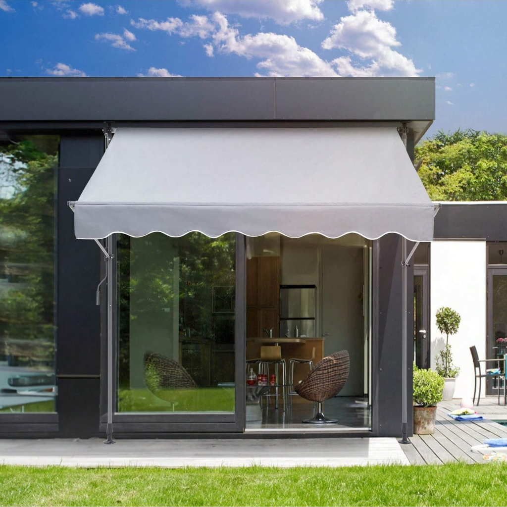 Manual Retractable Patio Awning