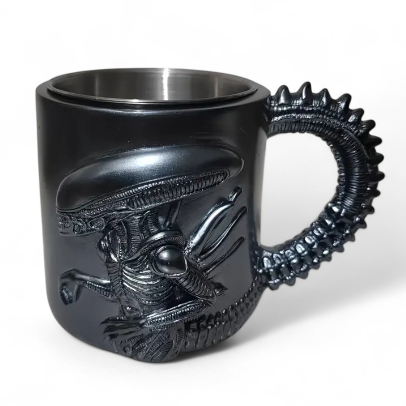 Alien Themed Stainless Steel Tumbler