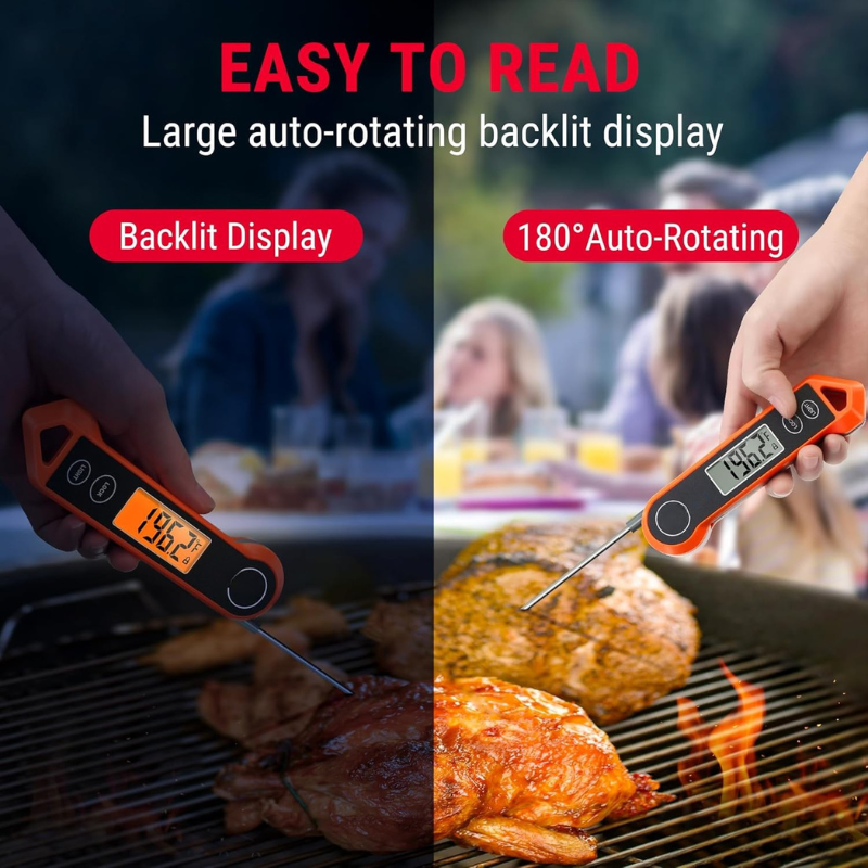 Waterproof Digital Meat Thermometer