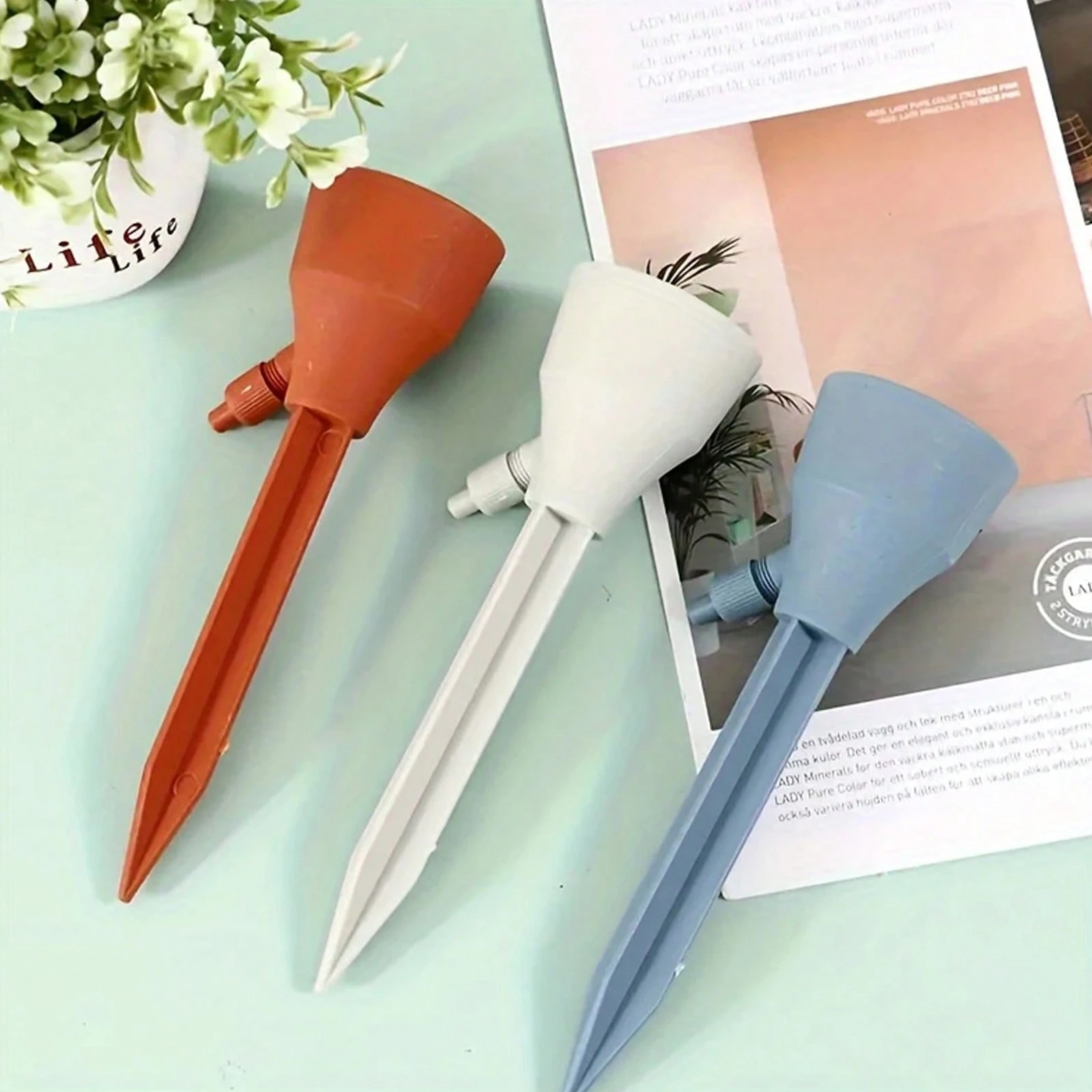 Pack Of 5 Self Watering Spikes Drip Irrigation For Plants