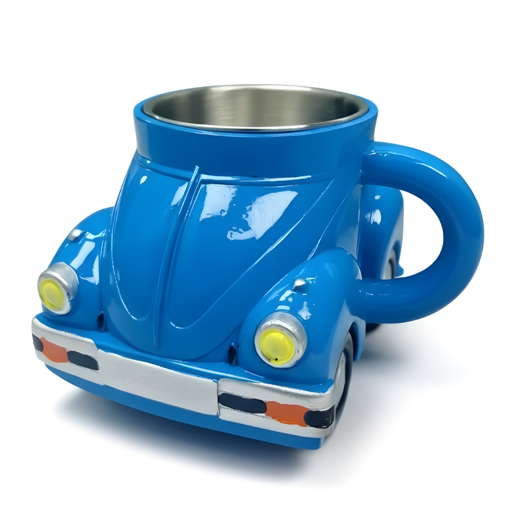 Fun Car Design Mug With Resin And Stainless Steel BuildFun Car Design Mug With Resin And Stainless Steel Build - Image 2
