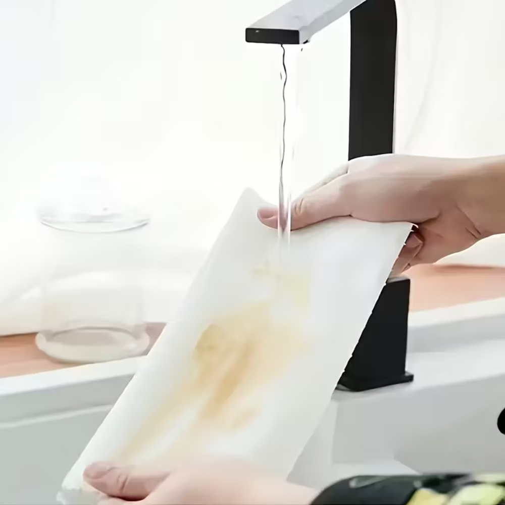 400-Sheet Roll of Disposable Kitchen Towels