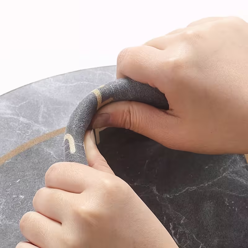 1pc Quick-Absorbent Non-Slip Bath Mat | Diatom Mud Bathroom Rug with Geometric Design for Shower & EntrywayNon Slip Quick Absorbent Diatom Bath Mat For Bathroom Floor - Image 4