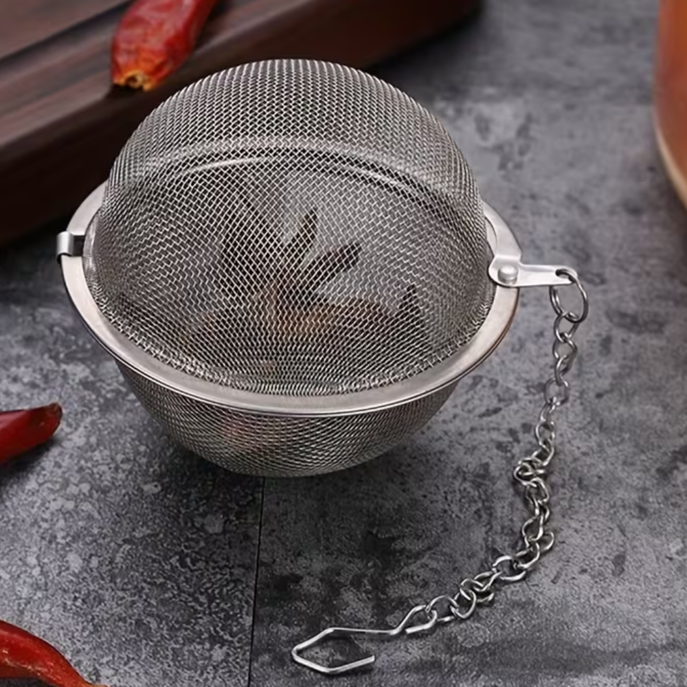 Pack Of 2 Stainless Steel Seasoning BagsStainless Steel Mesh Spice Infuser - Image 3