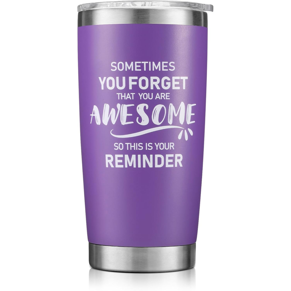 20 OZ Insulated Stainless Steel Coffee MugStainless Steel Tumbler With Motivational Message - Image 3
