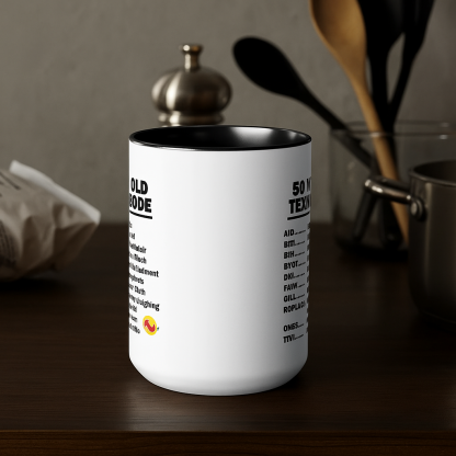 Funny 50th Birthday Mug Coffee Cup Gift for 50 Year Old