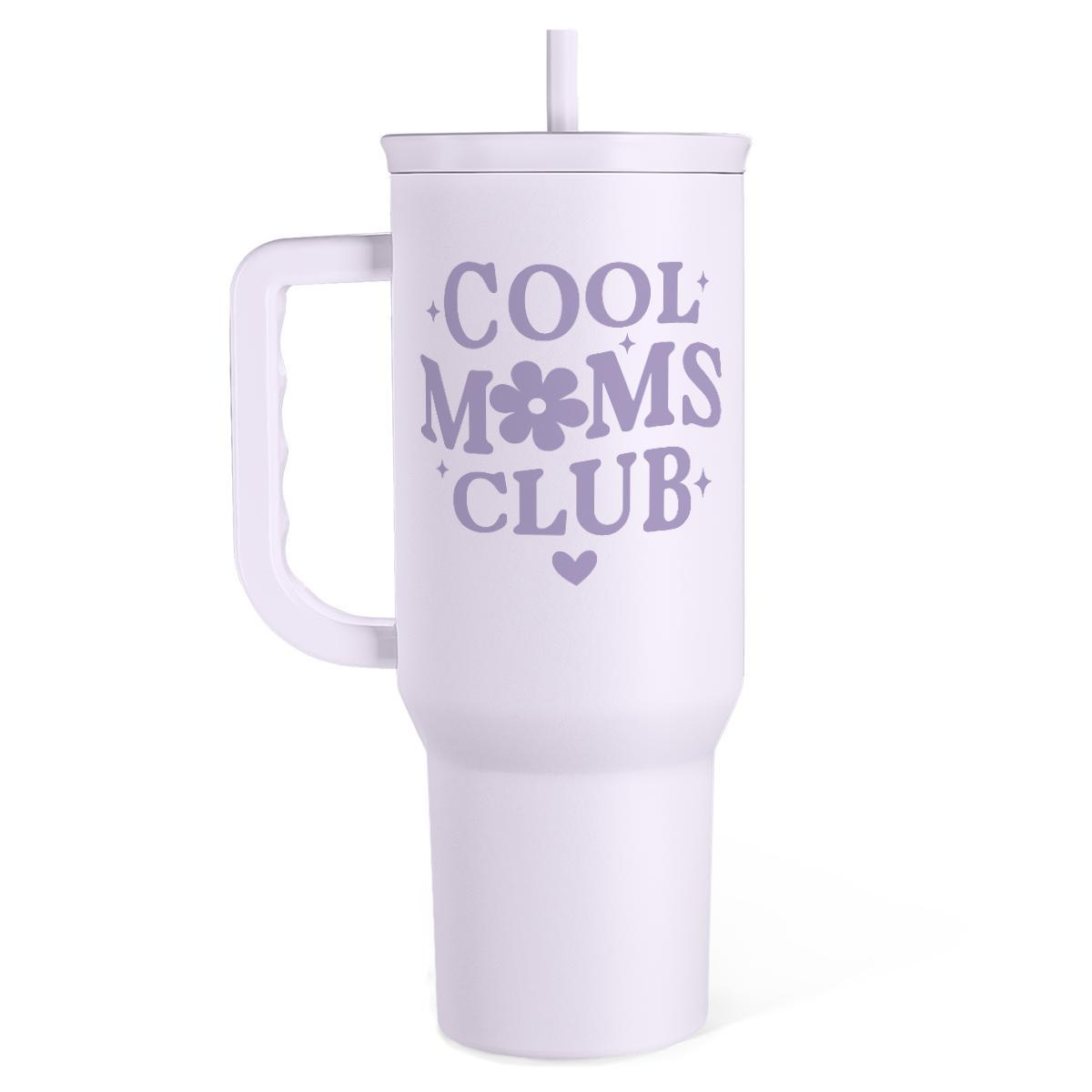 40oz Tumbler with Handle And Straw