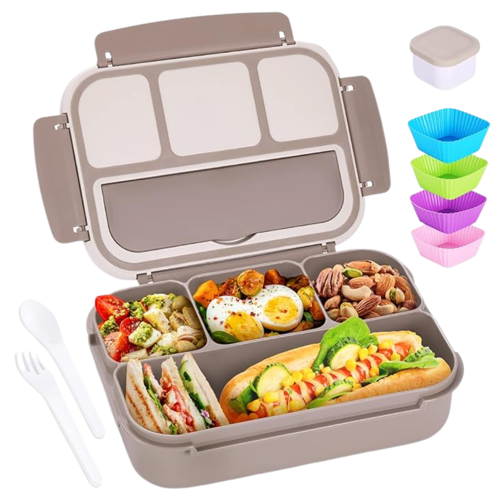 Bento Box Adult Lunch Box With 4 Compartments For Kids Adults