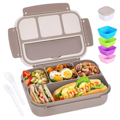Bento Box Adult Lunch Box With 4 Compartments For Kids Adults