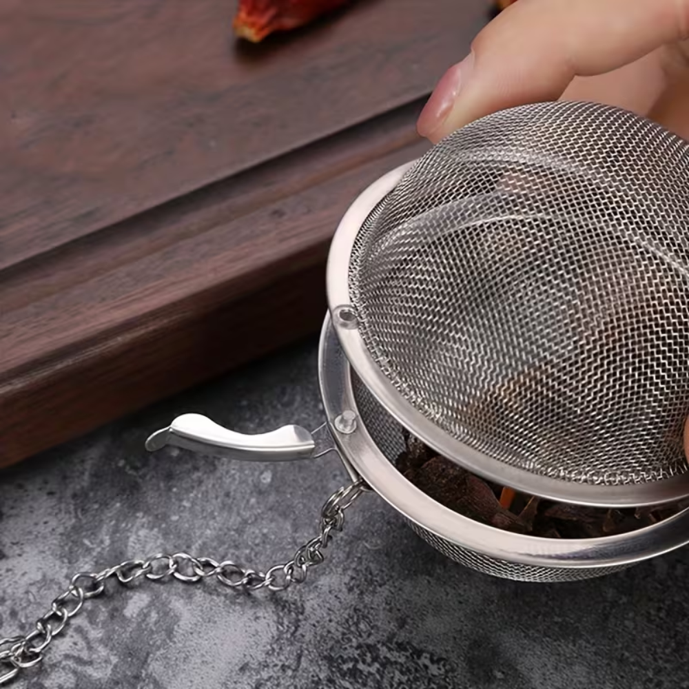 Pack Of 2 Stainless Steel Seasoning Bags