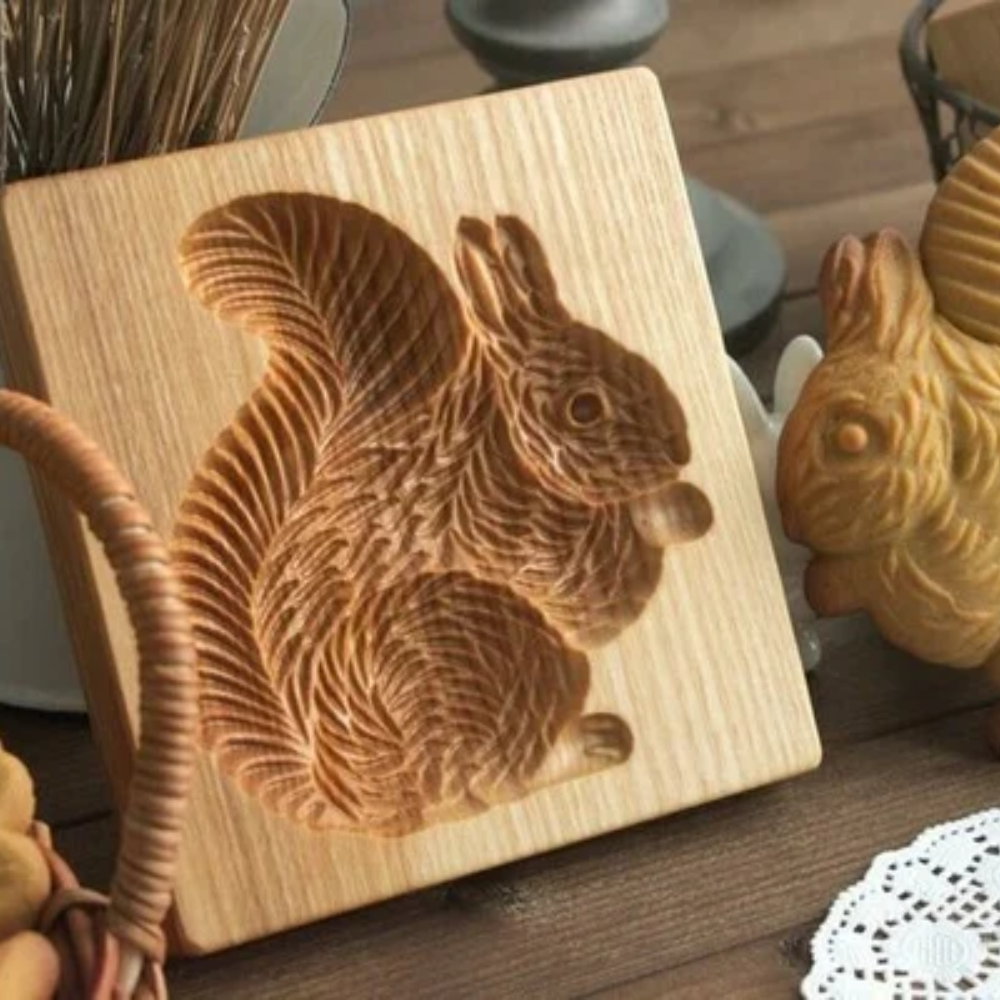 Wood Patterned Cookie Cutter - Embossing Mold For CookiesWood Patterned Cookie Cutter - Image 3