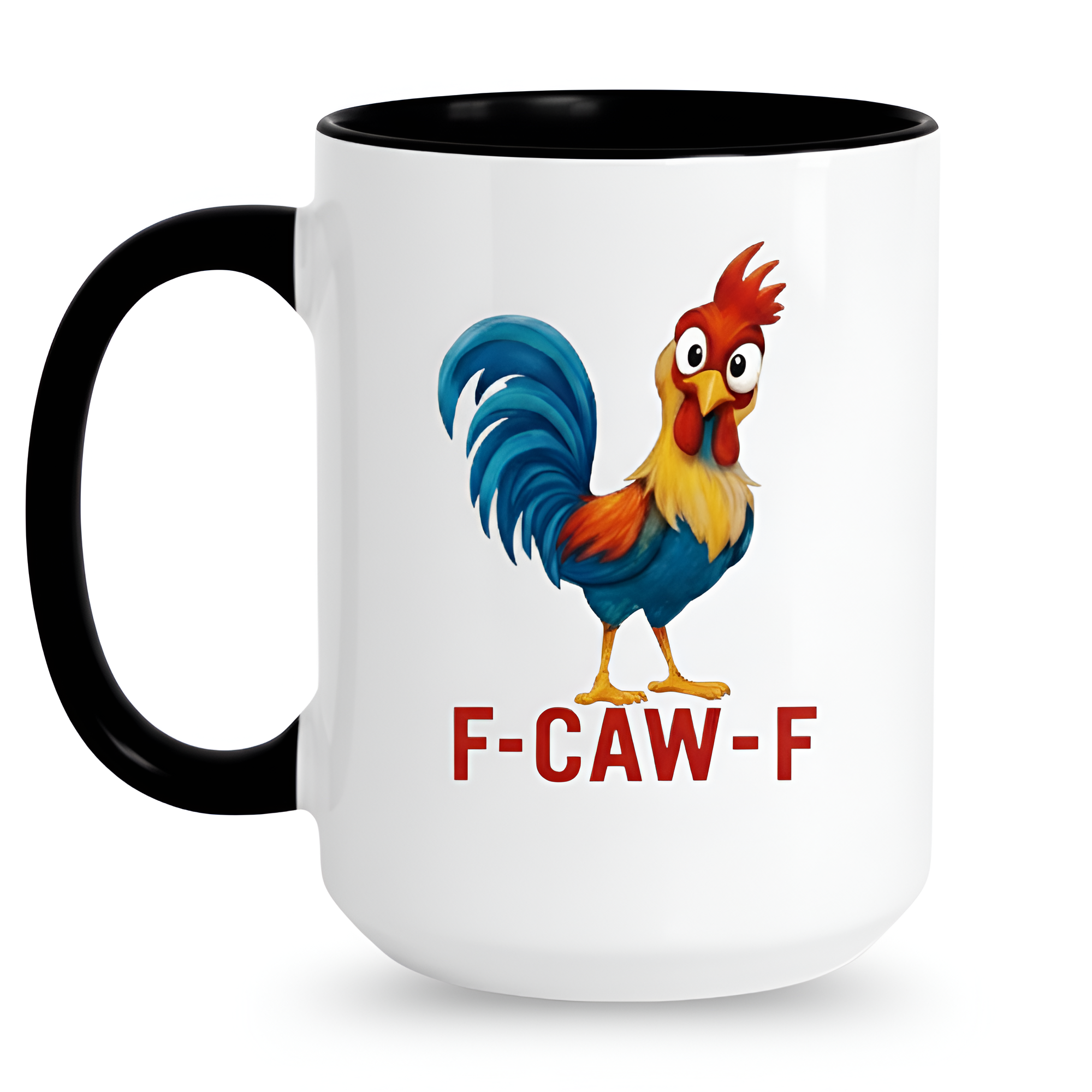 Rooster Design Ceramic Coffee Mug