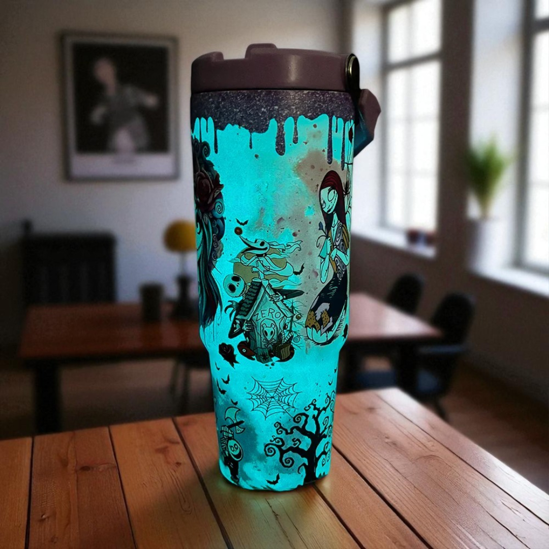 30 Oz Sally X Jack Skellington Tumbler30 Oz Sally X Jack Skellington Tumbler - Image 4