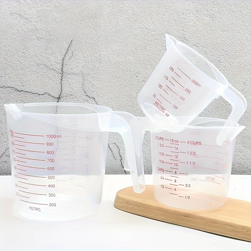2 sets of 3pcs Nesting Measuring Cups Set