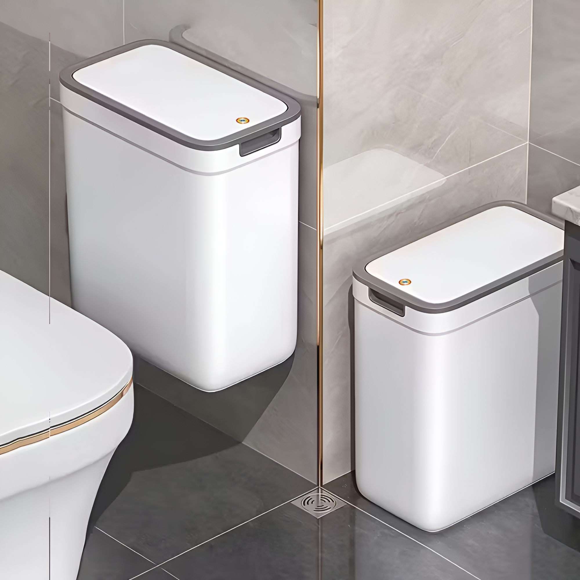 Wall Mounted Waste Bin Receptacle
