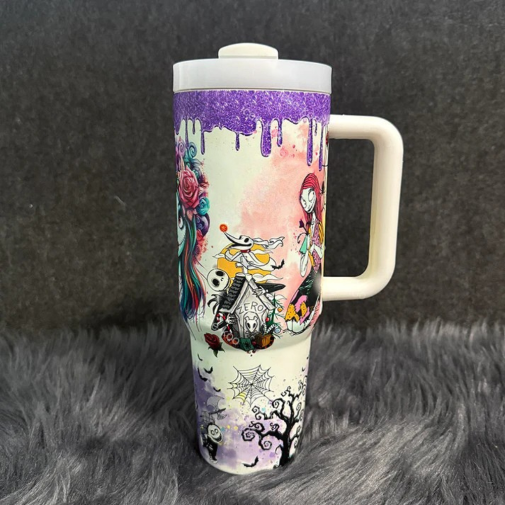 40 Oz Sally X Jack Skellington Tumbler40 Oz Sally X Jack Skellington Tumbler - Image 5