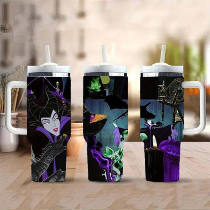 40oz Maleficent Character Insulated Tumbler