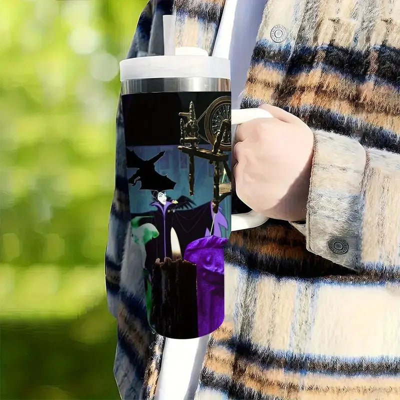 40oz Maleficent Character Insulated Tumbler40oz Maleficent Character Insulated Tumbler - Image 4