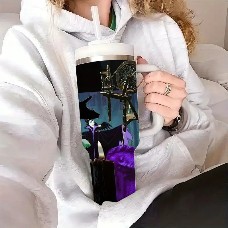 40oz Maleficent Character Insulated Tumbler40oz Maleficent Character Insulated Tumbler - Image 6