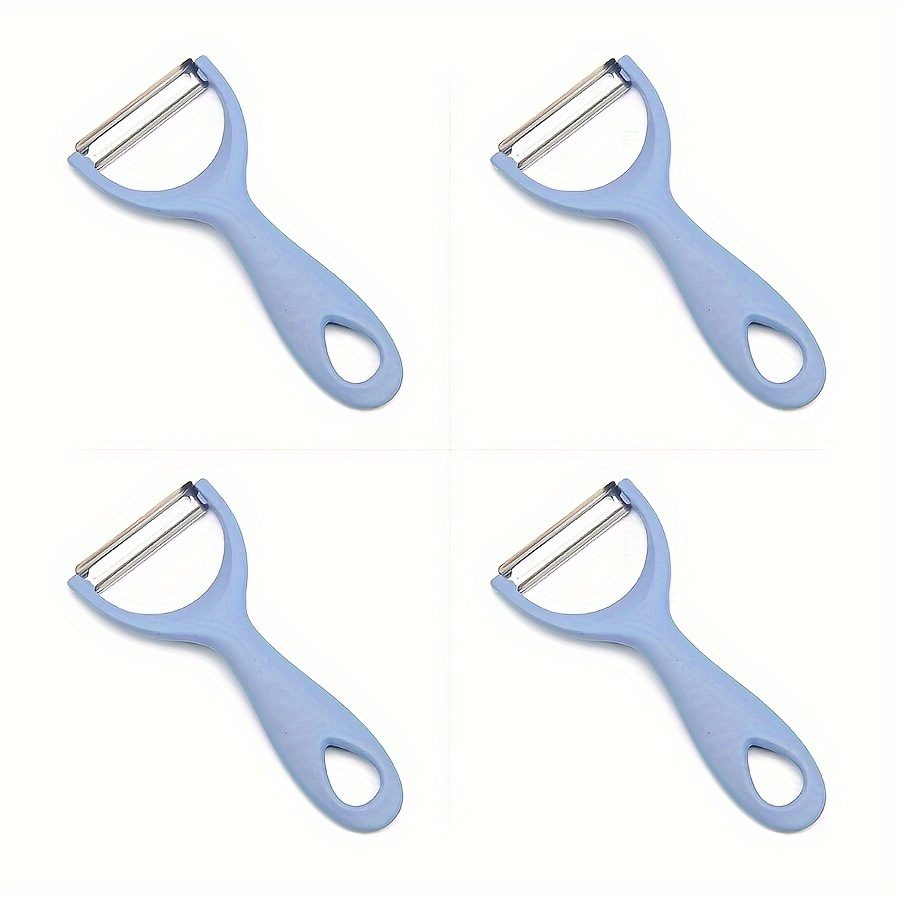 Stainless Steel Fruit And Vegetable Peeler With Straight Blade