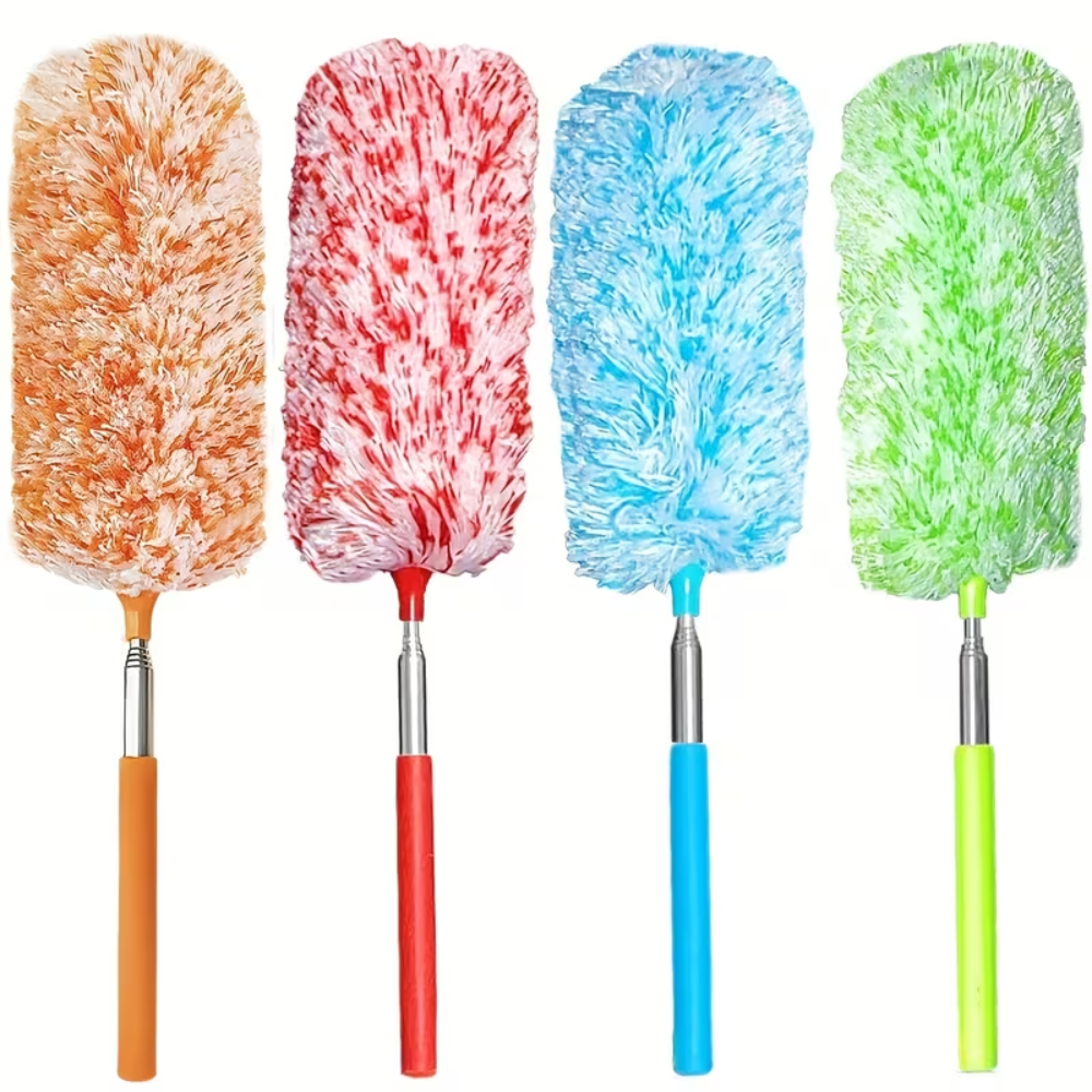 [Copy]2 Piece Of Quick Dry Memory Foam Bath MatExtendable Handle Microfiber Household Duster - Image 3