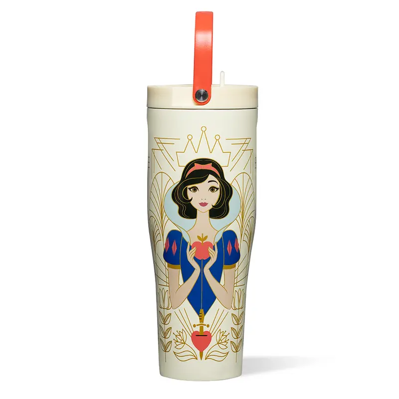Princess Go Cup30oz Silicone Water Bottle With Princess Graphic - Image 4