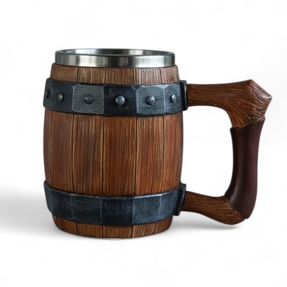 Stainless Steel Barrel Shape Coffee Mug