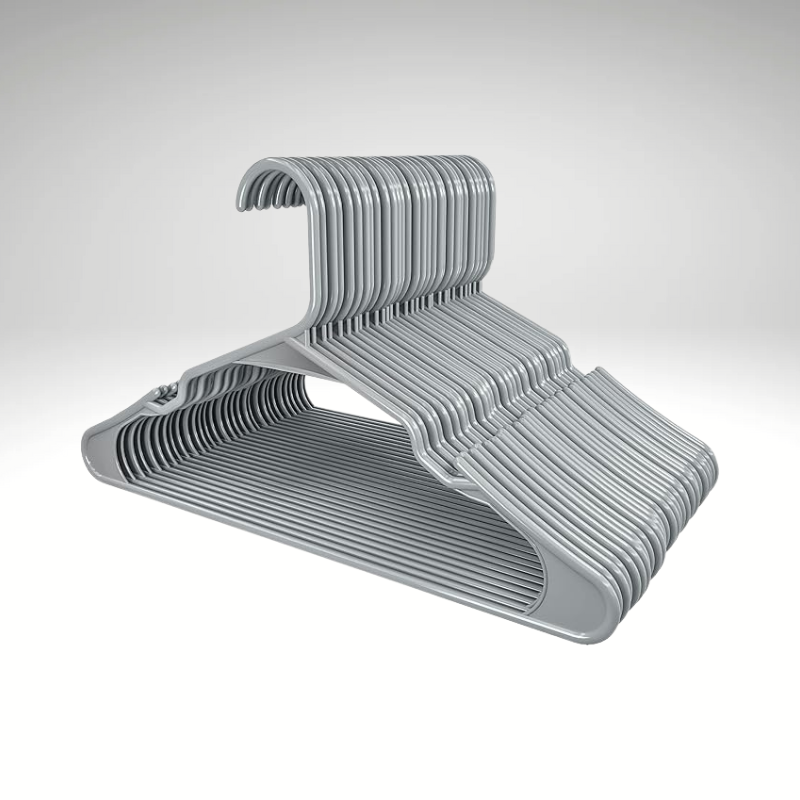 Space Saving Plastic Clothes HangerSpace Saving Plastic Clothes Hanger - Image 6