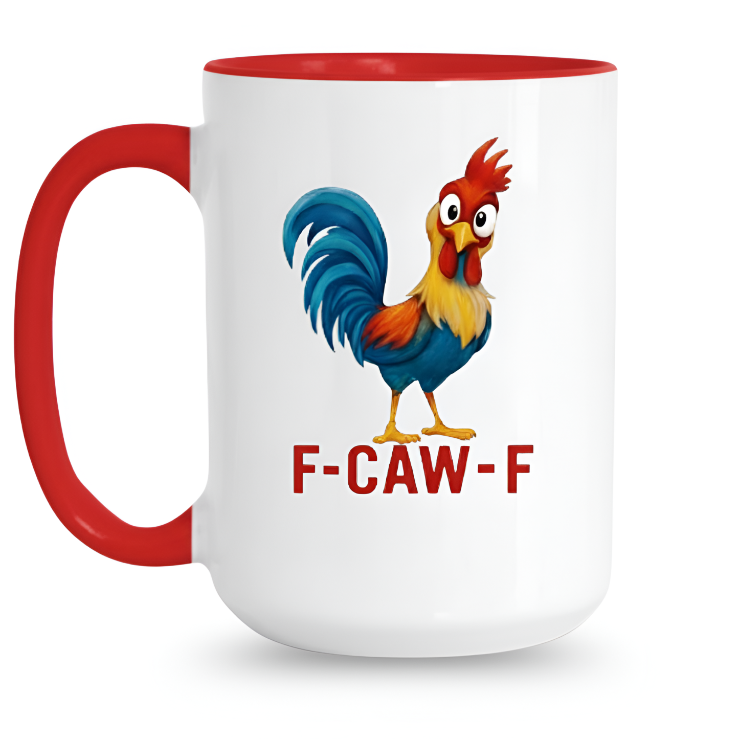 Rooster Design Ceramic Coffee Mug